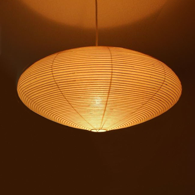 Noguchi Lamp Stardust Noguchi 15a 21a 26a Japanese Paper Saucer Pendant Akari Lamp