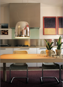 Prandina Notte S5 Medium Modern Glass Pendant Lamp Light Fixture
