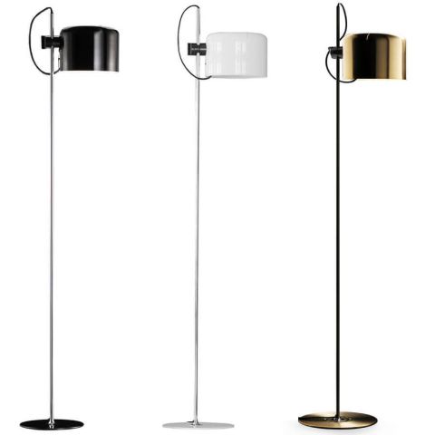 Coupe Floor Lamp 3321 Oluce 1960s Italian, Joe Colombo
