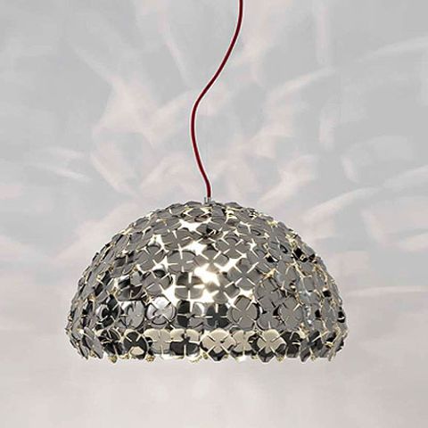 Terzani Orten'zia Modern Half Pendant Lamp by Bruno Rainaldi
