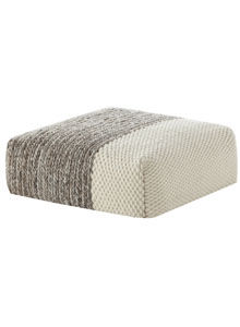 Gandia Blasco Mangas Space Ottoman Square Plait Ivory