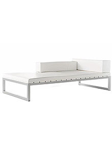 Gandia Blasco Saler Chaise Lounge Outdoor Lounge Chair Stardust