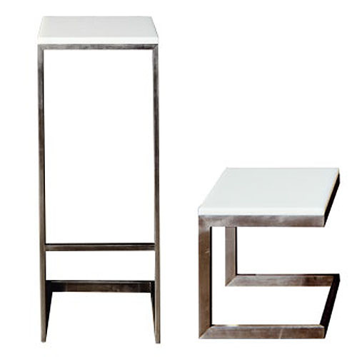 Gandia Blasco Taburetes Luna Modern Outdoor Stools Stardust