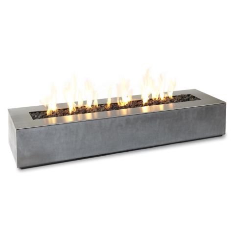 Paloform Robata Modern Rectangular Concrete Outdoor Fire Pit