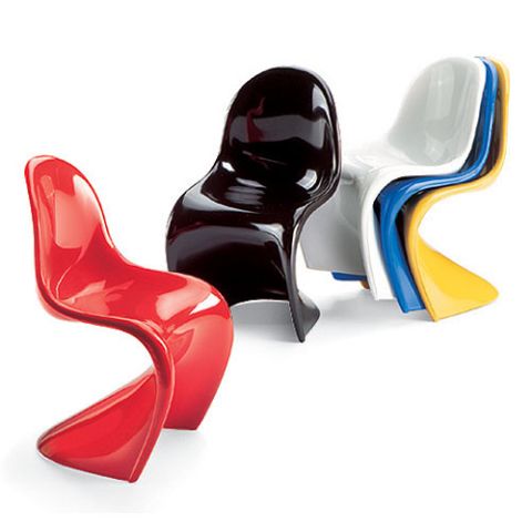 Vitra Miniature Panton Chairs by Verner Panton Set of 5