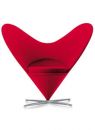 Vitra Miniature 5.25-inch Heart Cone Chair by Verner Panton