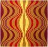 Verner Panton Onion III Carpet in Orange/Red