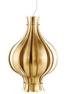 Verner Panton Onion Lamp Brass