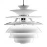 Louis Poulsen PH Snowball White Pendant Light by Poul Henningsen