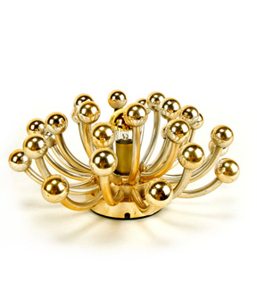 Valenti Luce Modern Sputnik Pistillino Wall Lamp in Gold