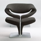 Artifort Ribbon Ottoman by Pierre Paulin