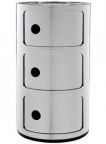 Kartell Componibili Silver - Metallic Chrome