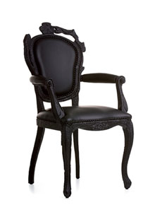 Moooi Smoke Dining Armchair by Maarten Baas