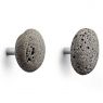 STONE Hooks Modern Wall Mounted Coat Hook Set/2 by Normann Copenhagen
