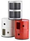 Kartell Componibili Round 2 Door Storage Unit - Componbili 4966