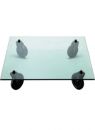 FontanaArte 2744/S4 Tavolo Con Ruote Extra Small Square Table