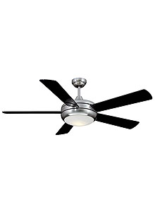 An Satin Chrome Modern Ceiling Fan By Ellington Stardust An Satin Chrome Modern Ceiling Fan By Ellington