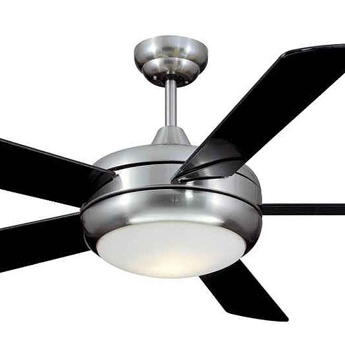 Titan Satin Chrome Modern Ceiling Fan By Ellington Stardust