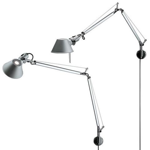 Artemide Tolomeo Classic LED Wall Lamp with Arms