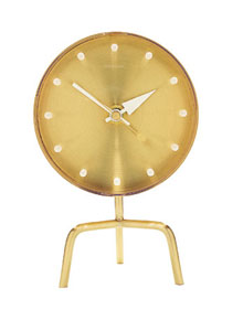 Vitra Tripod Desk Clock by George Nelson