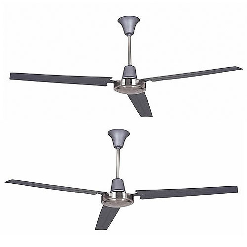 Ellington Utility Titanium And Brushed Chrome Modern Ceiling Fan