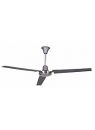 Ellington Utility Titanium and Brushed Chrome Modern Ceiling Fan