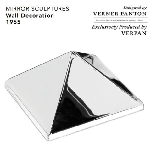 Verner Panton Mirror Sculpture 1 Pyramid