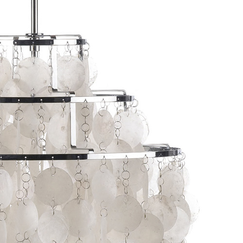 1dm pendant lamp verner panton fun1dm Shell Pendant with Gold