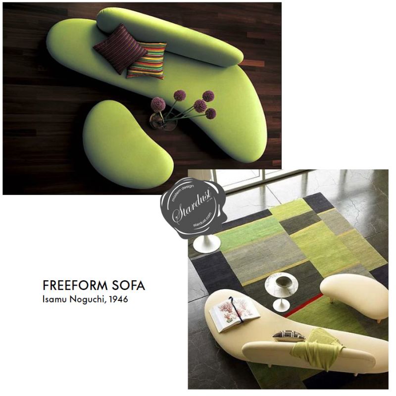 Vitra Freeform Sofa by Isamu Noguchi Stardust Modern