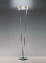 Leucos Vittoria TR1 Floor Lamp with Murano Glass Shade