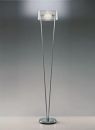 Leucos Vittoria TR1 Floor Lamp with Murano Glass Shade