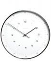 Max Bill Modern Office Wall Clock With Numbers by Junghans