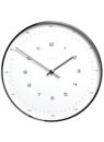 Max Bill Modern Office Wall Clock With Numbers by Junghans