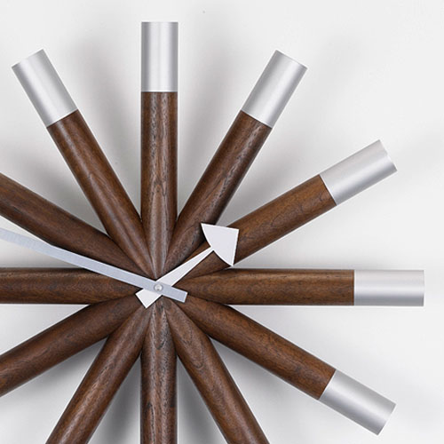 Vitra Wheel Modern Wall Clock By George Nelson Vitra Wheel Modern Wall Clock By George Nelson