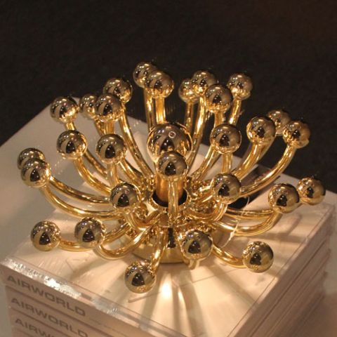 Valenti Luce Modern Sputnik Pistillino Wall Lamp in Gold