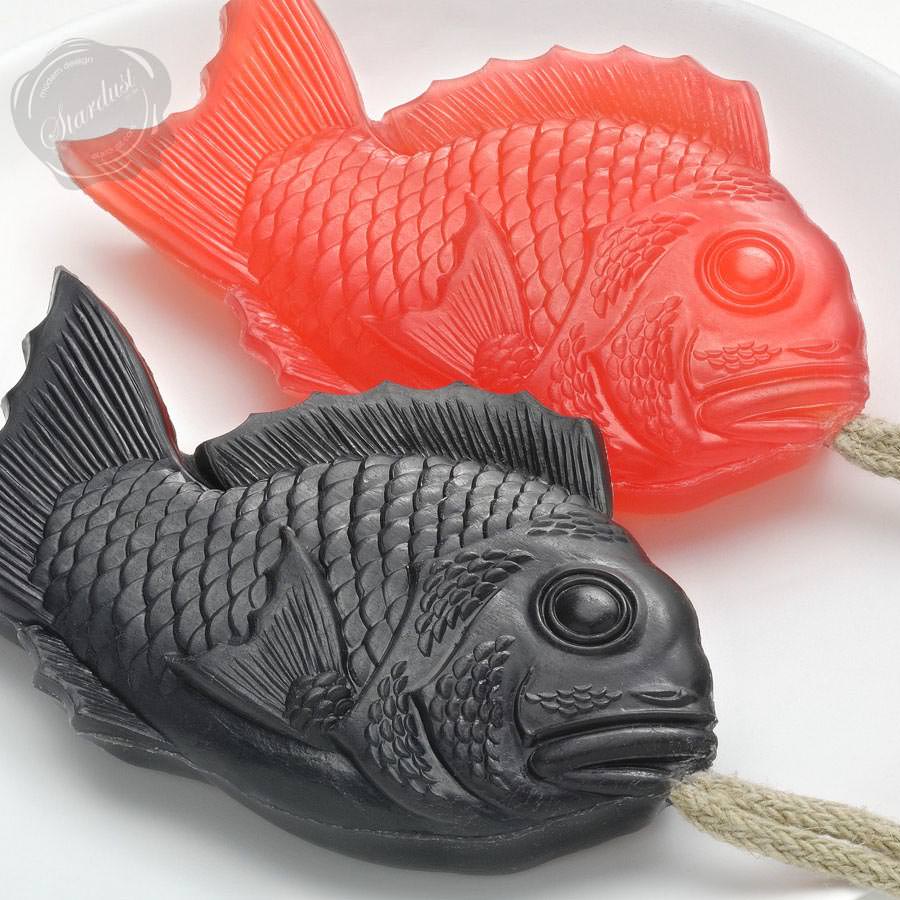 TAMANOHADA Welcome Soap 310g (sea bream soap) Lily Fish Decor Soap-On-A Rope