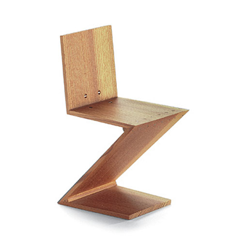 Vitra Miniature Zig Zag Stoel Chair By Gerrit Rietveld Stardust